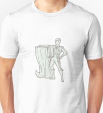 Camiseta ajustada Spanish Matador Cape Standing Mono Line
