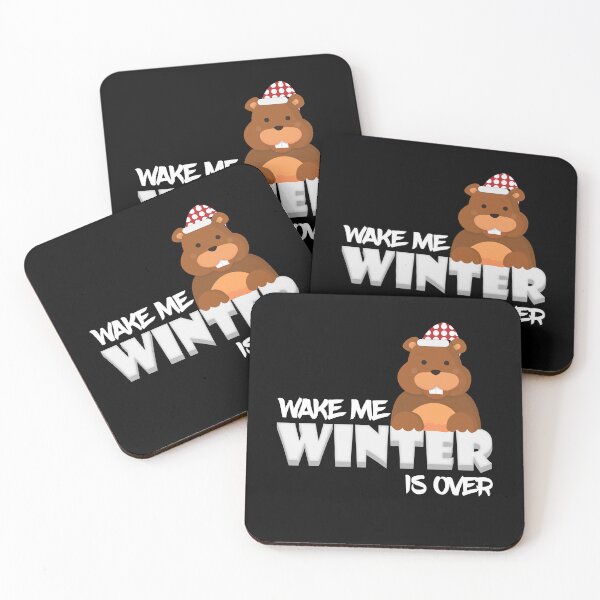 Item preview, Wake Me When Winter Is Over Groundhog,Groundhog day saying,Groundhog day quotes. designed and sold by comeonyassine21.