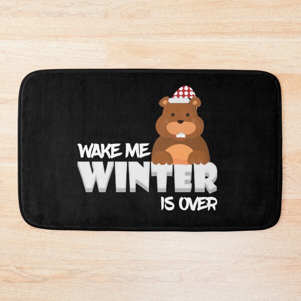 Item preview, Wake Me When Winter Is Over Groundhog,Groundhog day saying,Groundhog day quotes. designed and sold by comeonyassine21.