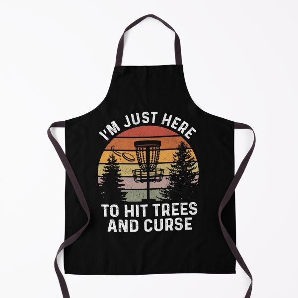 Item preview, I'm just here to hit trees and curse disc golf designed and sold by Mnightsa.