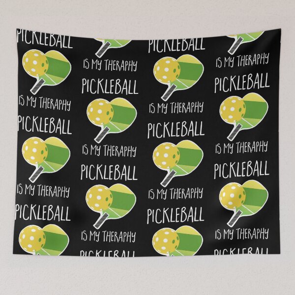 Item preview, Pickleball is my therapy designed and sold by Mnightsa.