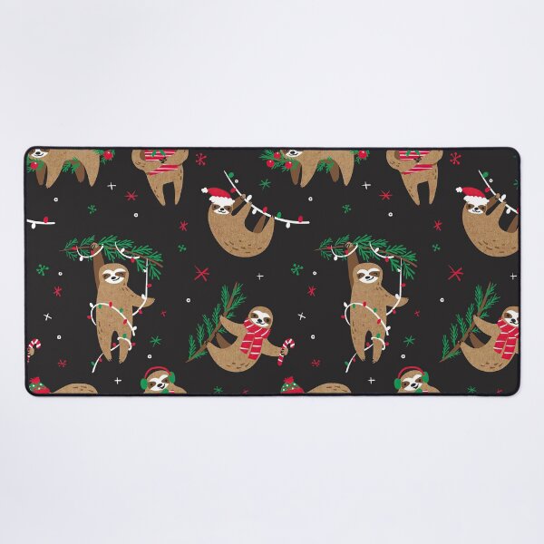 Item preview, Funny Christmas Sloths designed and sold by Mnightsa.