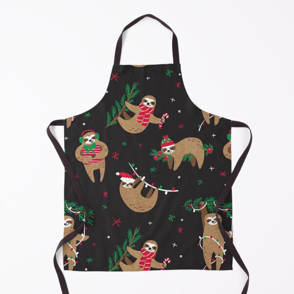 Item preview, Funny Christmas Sloths designed and sold by Mnightsa.