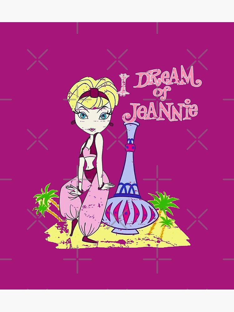 I Dream Of Jeannie Poster For Sale By Tvgone Redbubble