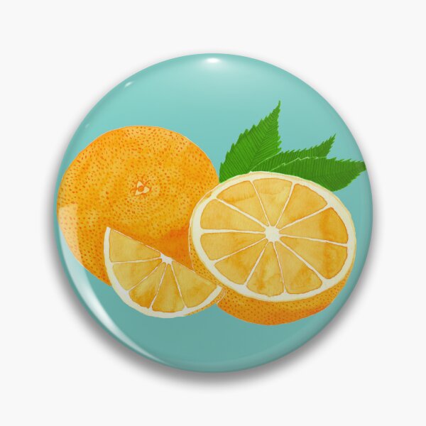 Item preview, Delicious Watercolor Oranges designed and sold by Mirushy.