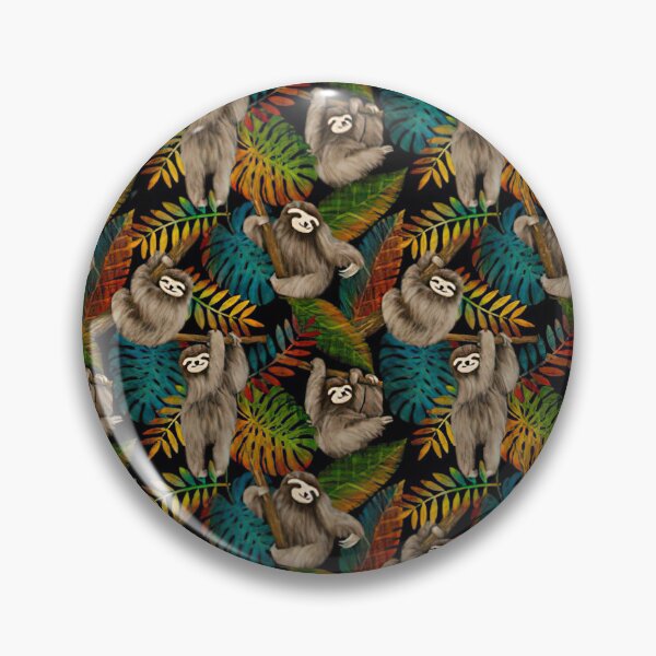 Item preview, Sloth With Rainbow Leaves  designed and sold by Mnightsa.