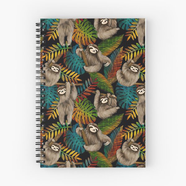 Item preview, Sloth With Rainbow Leaves designed and sold by Mnightsa.