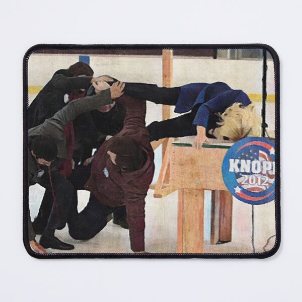 Item preview, Parks and Recreation: Get on Your Feet, 2012. Oil on Canvas. designed and sold by a1y5s4.