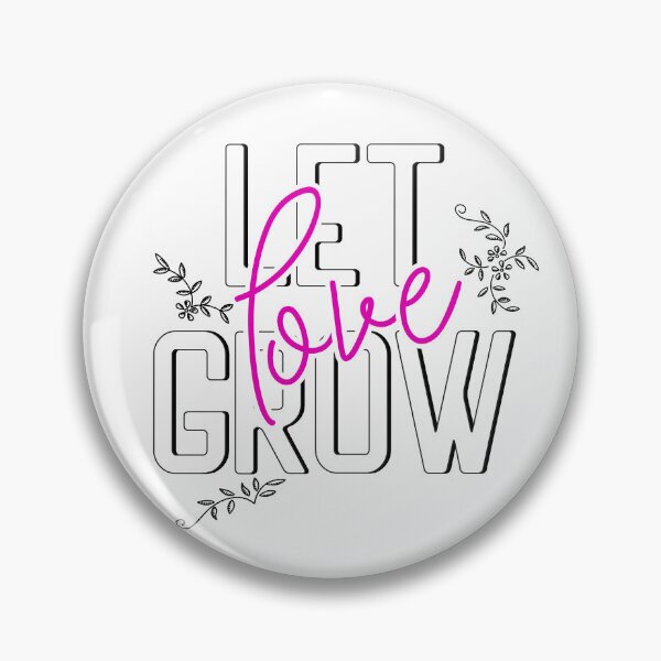 Item preview, Let Love Grow Floral Valentines Day designed and sold by SpringMoonPress.