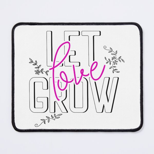 Item preview, Let Love Grow Floral Valentines Day designed and sold by SpringMoonPress.