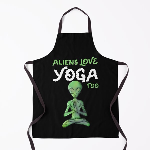 Item preview, Zen Yoga Alien designed and sold by BlackSheepEllis.