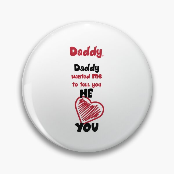 Aperçu de l'œuvre Message bébé Saint-Valentin de papa à papa créée et vendue par 4You4U.