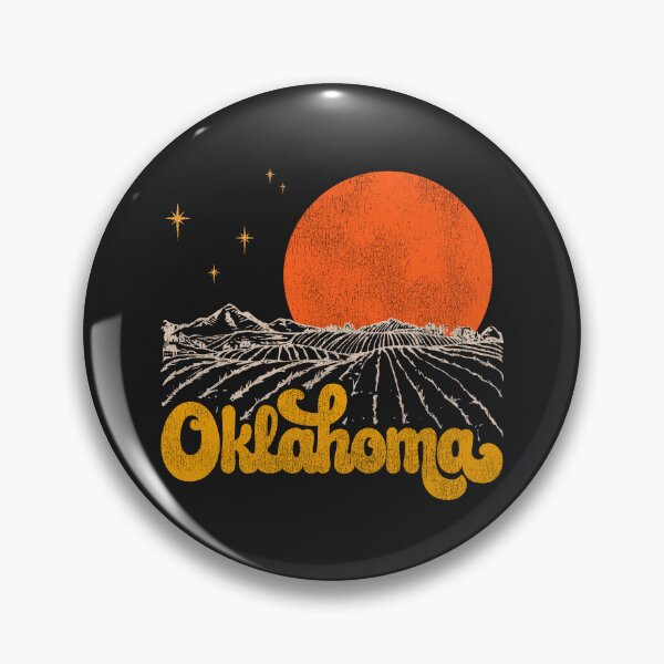 Item preview, Vintage State of Oklahoma Mid Century Distressed Aesthetic designed and sold by ourkid.