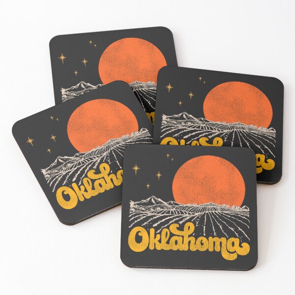 Item preview, Vintage State of Oklahoma Mid Century Distressed Aesthetic designed and sold by ourkid.