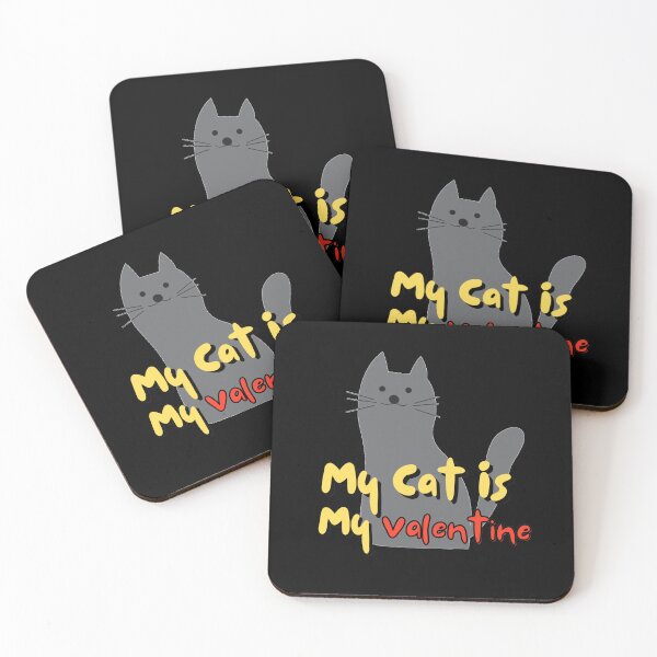 Item preview, Copie de My cat is my valentine designed and sold by ni3ma.
