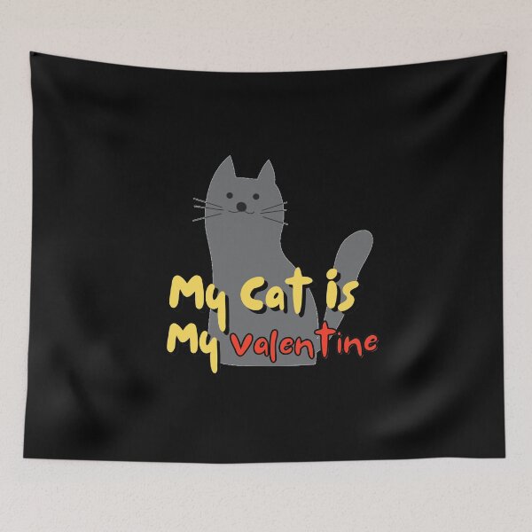 Item preview, Copie de My cat is my valentine designed and sold by ni3ma.