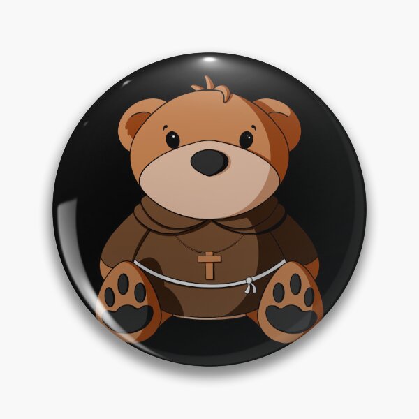Item preview, Friar Tuck Teddy Bear designed and sold by Alisha Ober Designs.