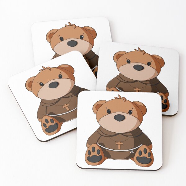 Item preview, Friar Tuck Teddy Bear designed and sold by Alisha Ober Designs.