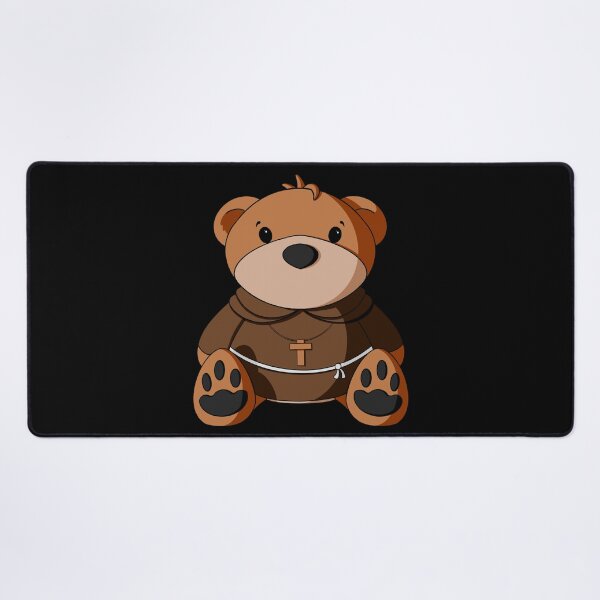 Item preview, Friar Tuck Teddy Bear designed and sold by Alisha Ober Designs.