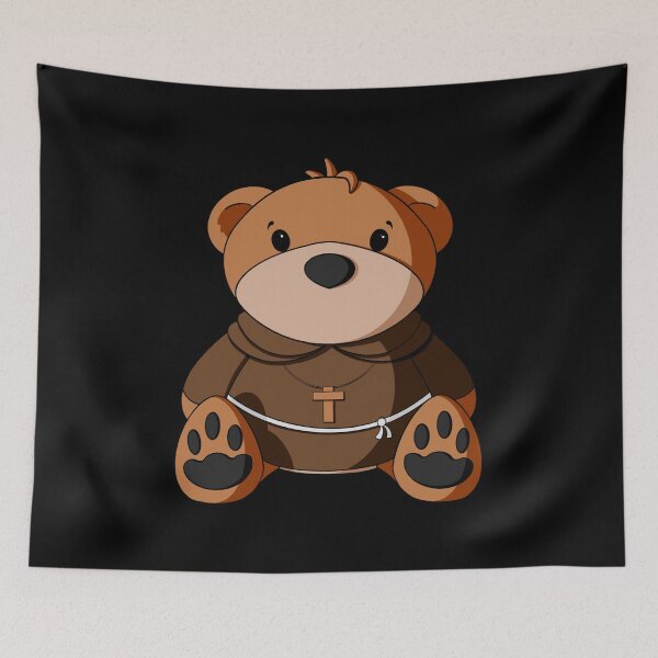 Item preview, Friar Tuck Teddy Bear designed and sold by Alisha Ober Designs.