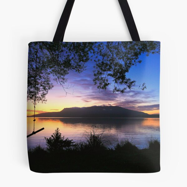 Item preview, lake tarawera sunrise designed and sold by rina sjardin-thompson.