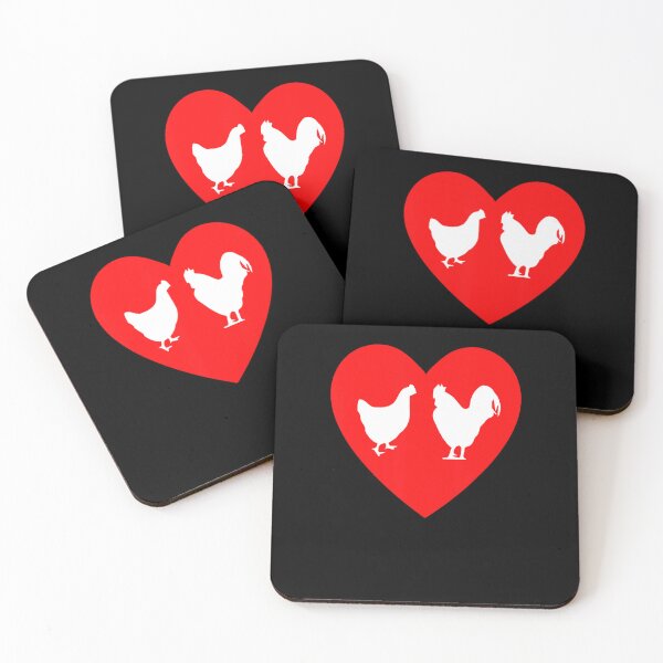 Item preview, Valentines Day Chicken designed and sold by Ornv.