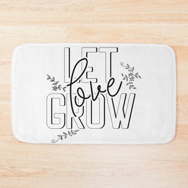 Item preview, Let Love Grow Floral Valentines Day designed and sold by SpringMoonPress.