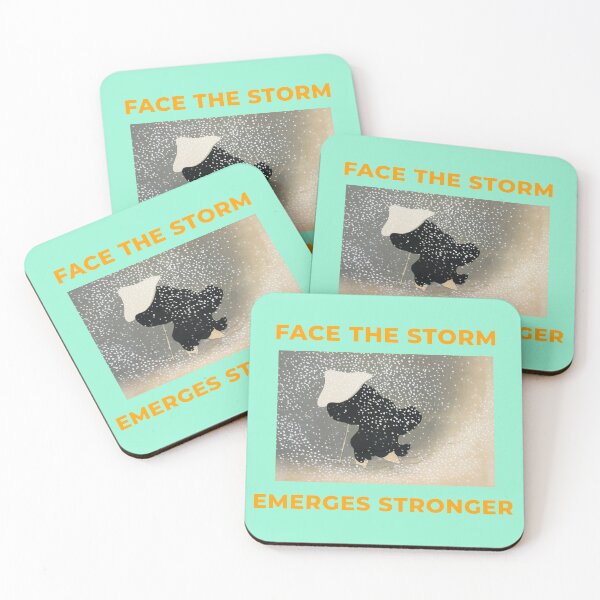 Item preview, Face The Storm, Emerges Stronger designed and sold by DTEH.
