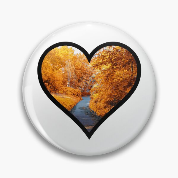 Item preview, Road in the Fall Heart designed and sold by BuzzySpaceBee.