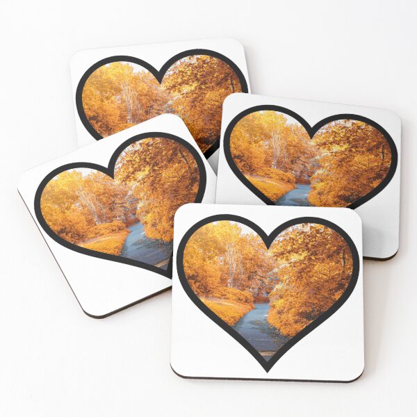 Item preview, Road in the Fall Heart designed and sold by BuzzySpaceBee.