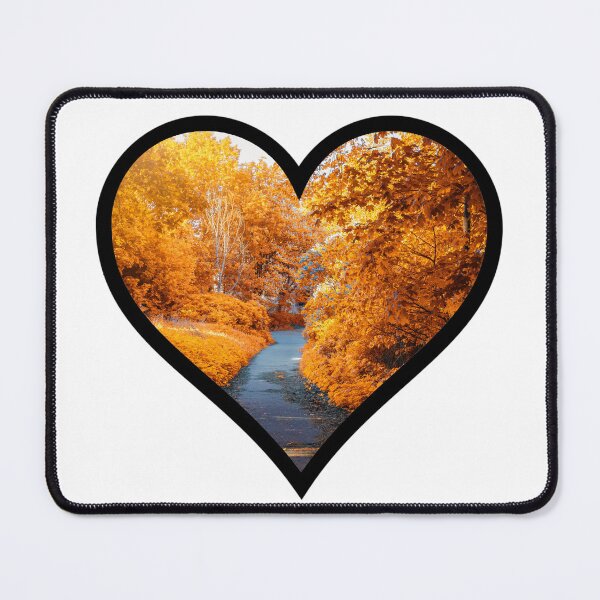 Item preview, Road in the Fall Heart designed and sold by BuzzySpaceBee.