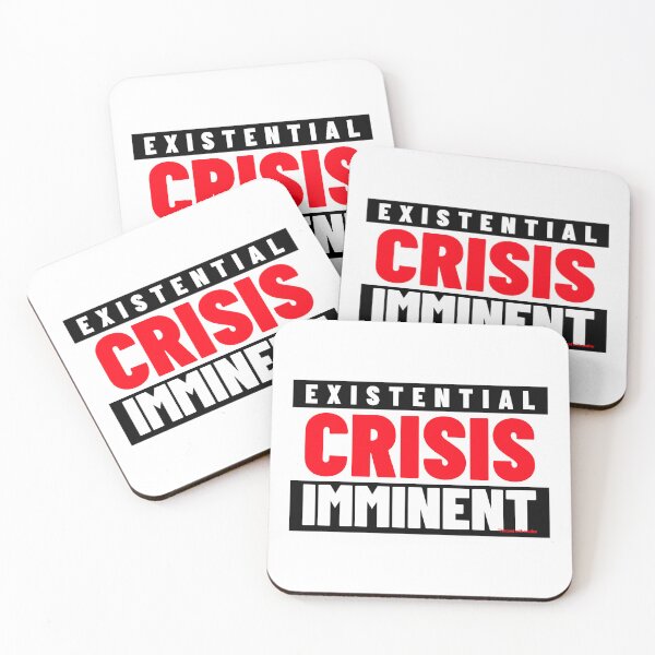 Item preview, CRISIS EXISTENCIAL INMINENTE - Proceda con precaución designed and sold by Quirkdom.
