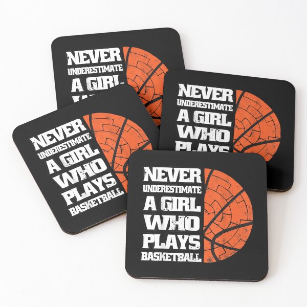 Item preview, Never Underestimate A Girl Who Plays Basketball Lover  designed and sold by mchargue12.