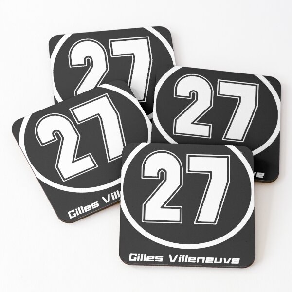 Item preview, Gilles Villeneuve 27 Essential T-Shirt designed and sold by LarryEdler.