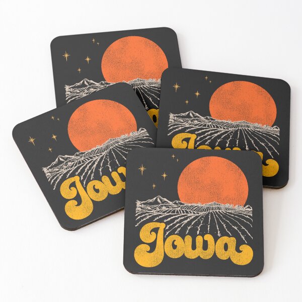 Item preview, Vintage State of Iowa Mid Century Distressed Aesthetic designed and sold by ourkid.