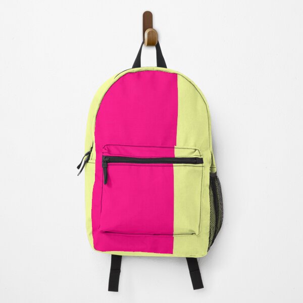 Item preview, Colour Block Therapy - Offset Meridian : Hyperfuschia/Winter Yellow designed and sold by Spannerbagface.