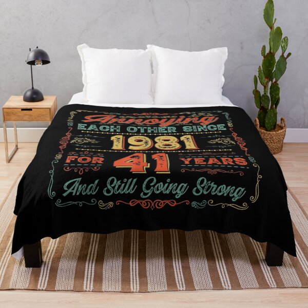 Item preview, 41st Anniversary Wedding Annoying Each Other Since 1981  designed and sold by mchargue12.