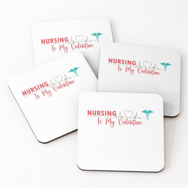 Item preview, Nursing Is My Valentine Funny Valentine's Day Design Romance Nurse Saying designed and sold by pedrored369.