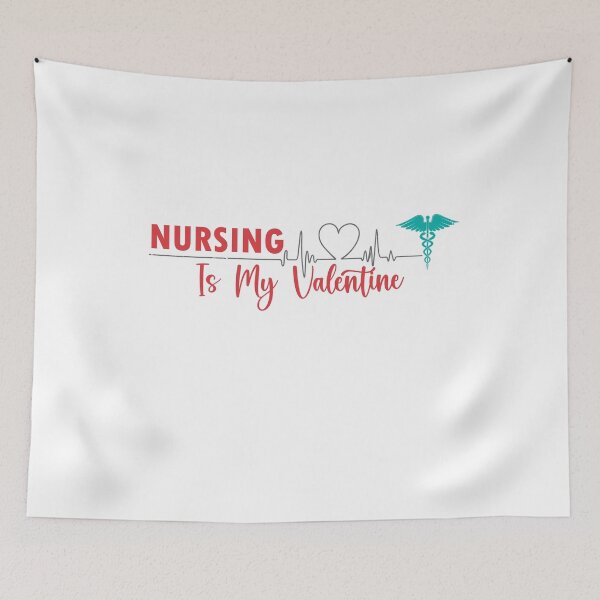 Item preview, Nursing Is My Valentine Funny Valentine's Day Design Romance Nurse Saying designed and sold by pedrored369.