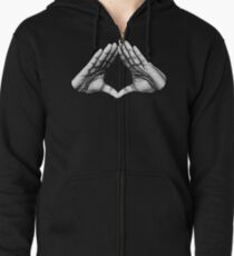 Illuminati Zipped Hoodie