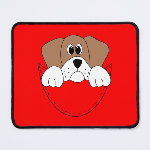 Item preview, Beagle Dog Pocket Cartoon designed and sold by SouthernDesigns.