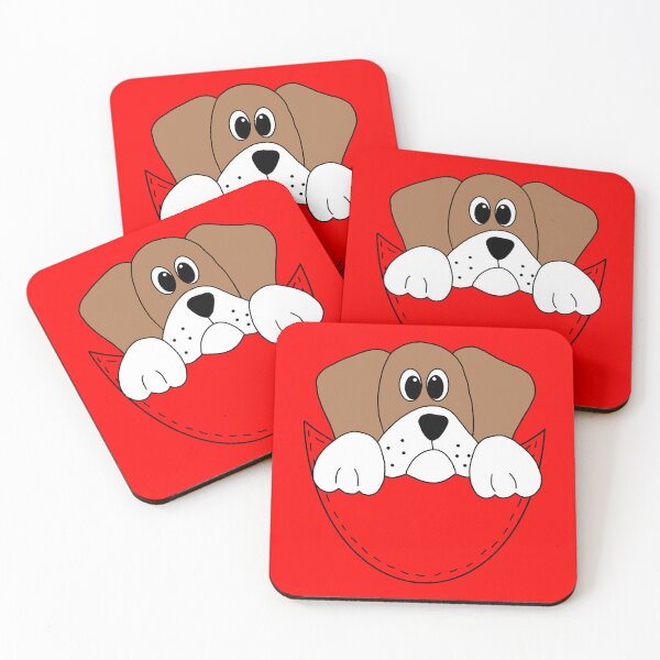 Item preview, Beagle Dog Pocket Cartoon  designed and sold by SouthernDesigns.