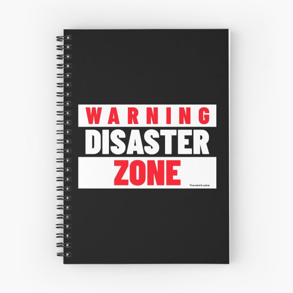 Item preview, WARNING DISASTER ZONE - Proceed With Caution designed and sold by Quirkdom.