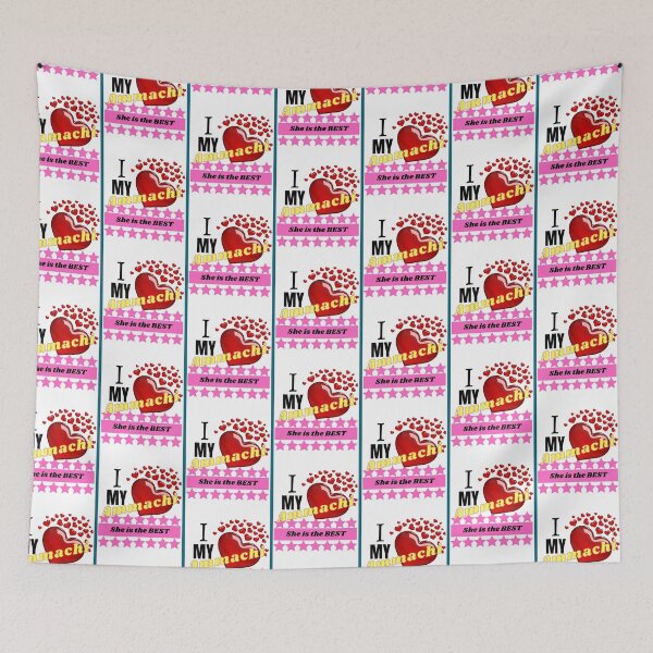 Item preview, I love my Ammachi - pink for light background Graphic  designed and sold by UnicornPrints.