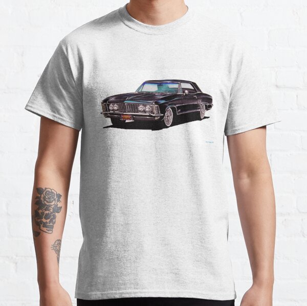 1967 Buick Riviera Front Grill And Hood View T Shirt