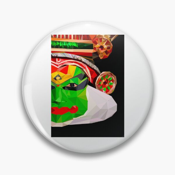 Item preview, Kathakali  Folk dance from Kerala, India Premium Scoop  designed and sold by UnicornPrints.
