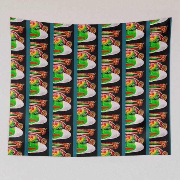 Item preview, Kathakali  Folk dance from Kerala, India Premium Scoop  designed and sold by UnicornPrints.