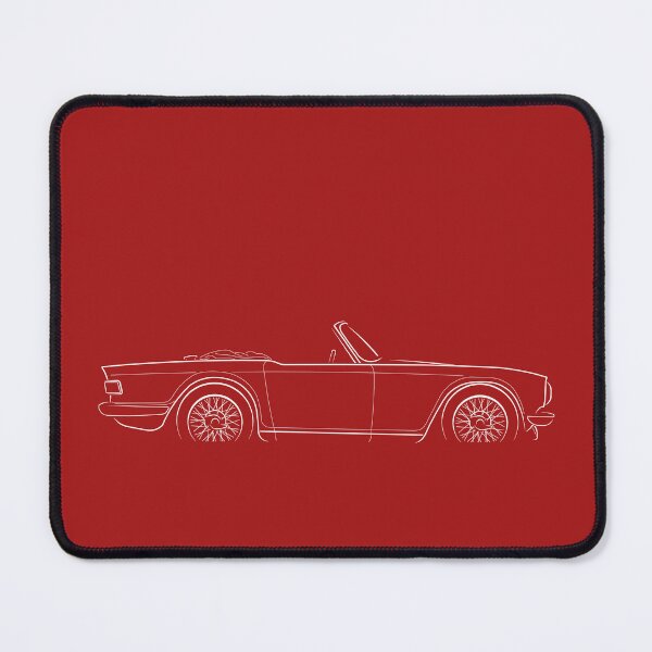 Item preview, Triumph TR4 - profile stencil, white designed and sold by mal-photography.