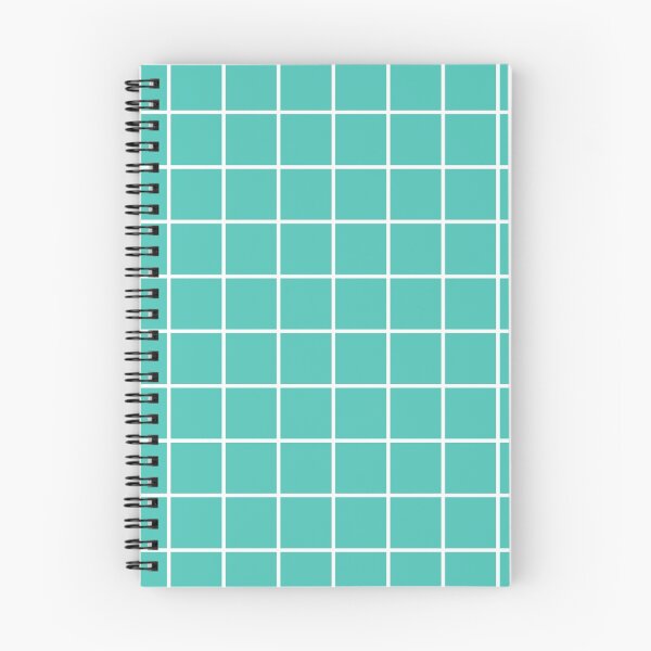 Item preview, Teal grid designed and sold by Latte Design.