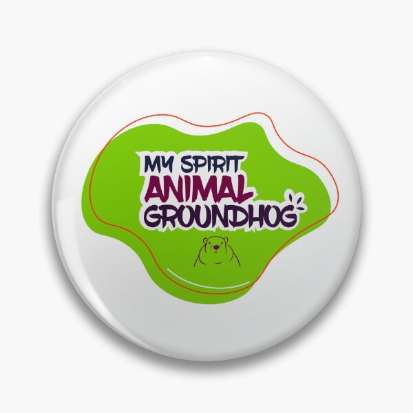 Item preview, Ground Hog Is My Spirit Animal Funny Retro Groundhog Day Idea For Groundhog Lovers. designed and sold by comeonyassine21.